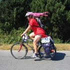 Biking Woman: no refuge from metaphor